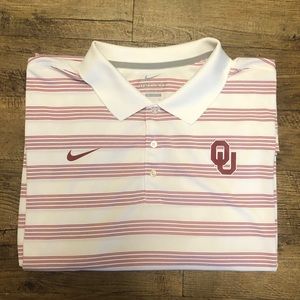 Nike dri-fit OU official football sideline polo xxl